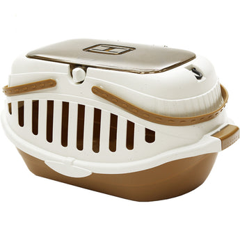 Portable small pet carrying basket