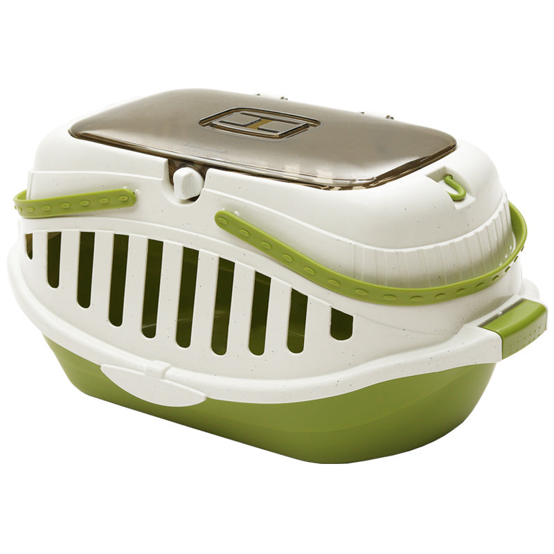 Portable small pet carrying basket