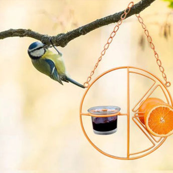 Hanging Metal Bracket For Outdoor Feeding Of Hummingbirds