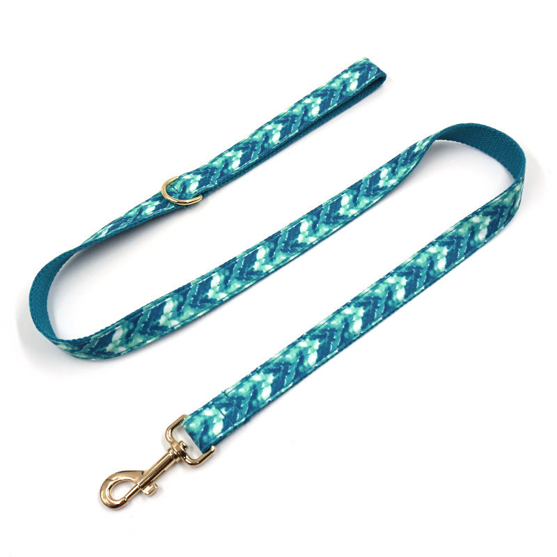 Pet Collar Leash Bow