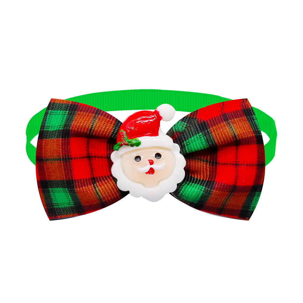 Pet bow collar