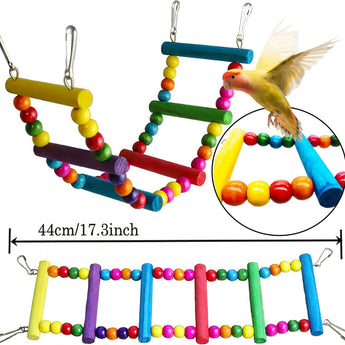 7PCs Parrot Bird Cage Accessories