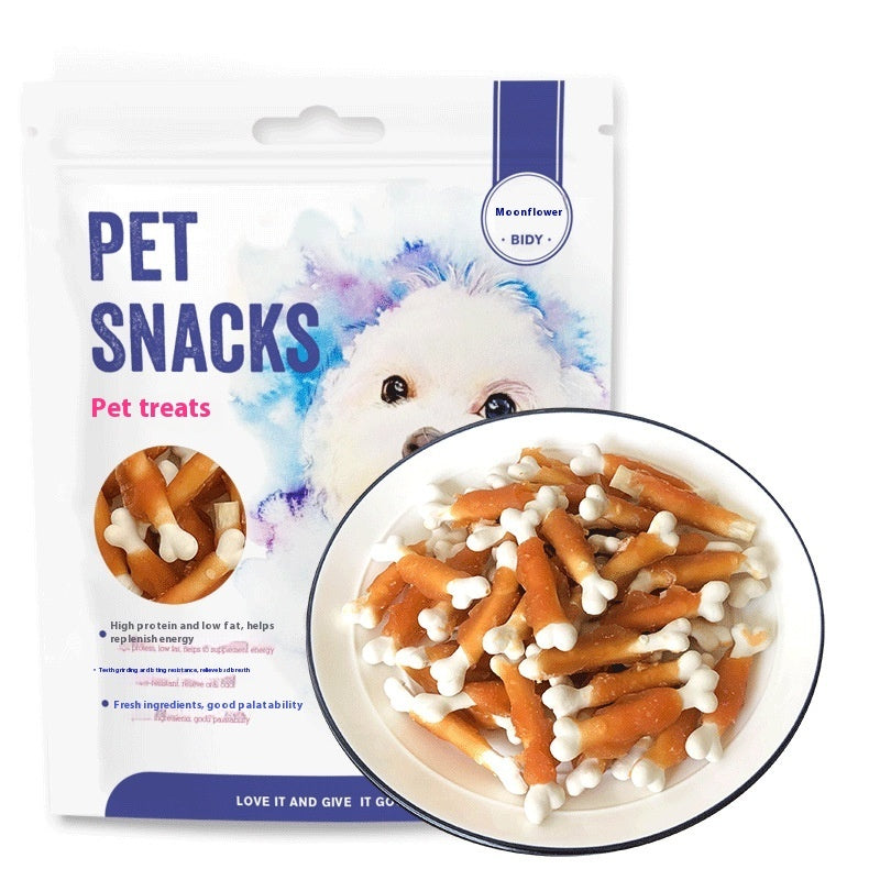 Pet Snack Chicken Wrapped Around Milk Bones 400g