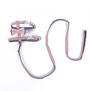 Pet Bow Color-blocked  Leash